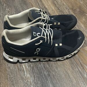 On Running Men's Navy Athletic Shoes